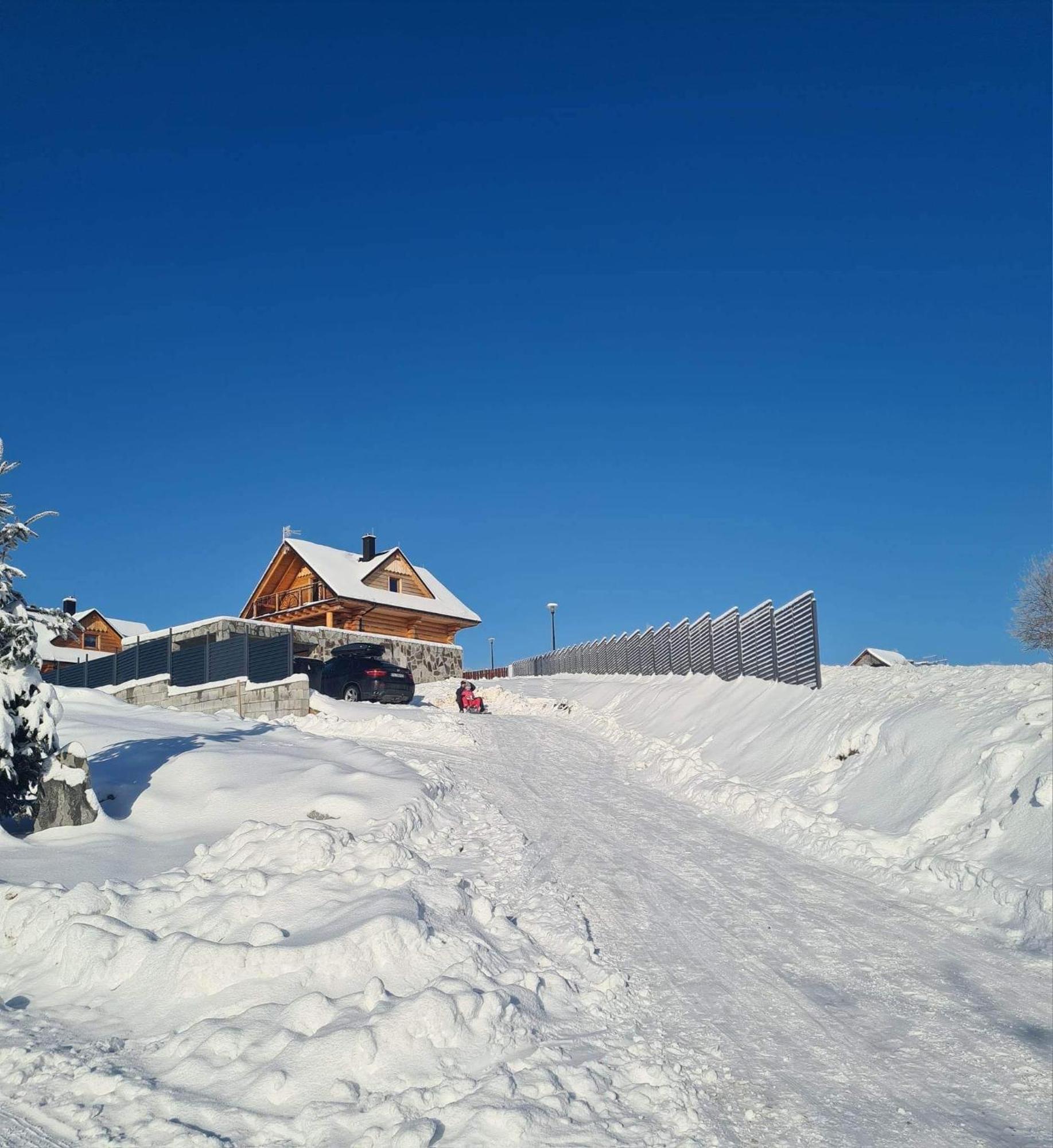 Zloty Gron Log Houses & Apartments Istebna Buitenkant foto