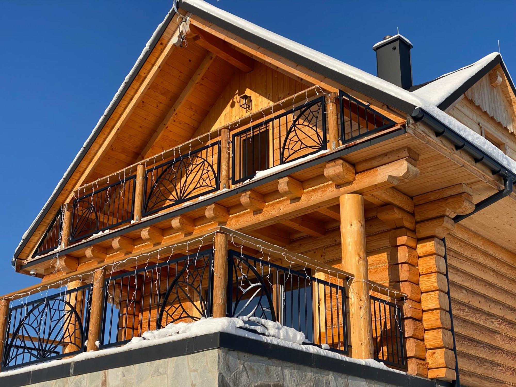 Zloty Gron Log Houses & Apartments Istebna Buitenkant foto