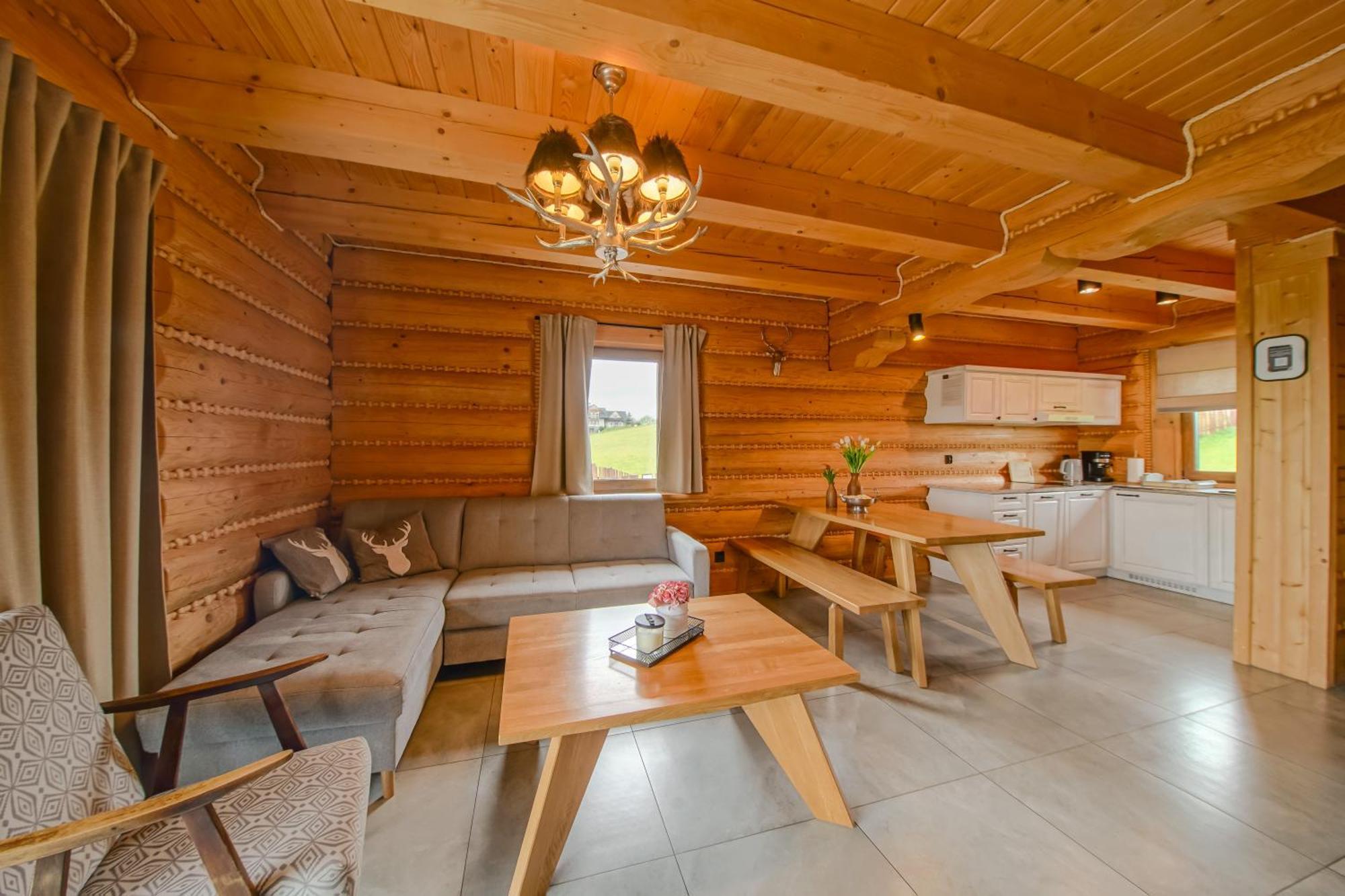 Zloty Gron Log Houses & Apartments Istebna Buitenkant foto
