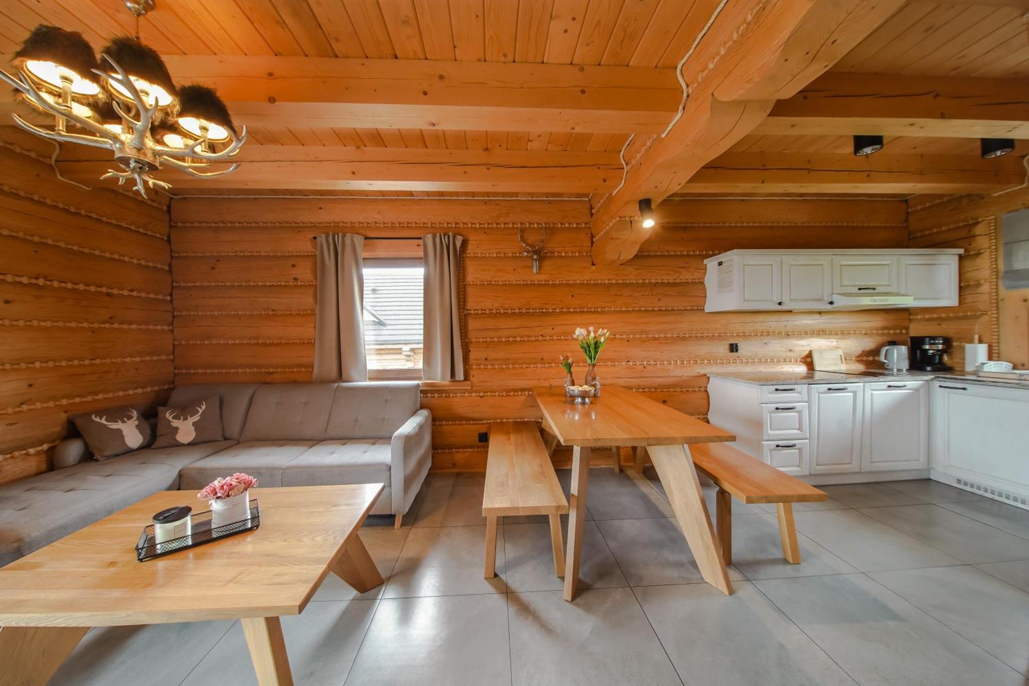 Zloty Gron Log Houses & Apartments Istebna Buitenkant foto