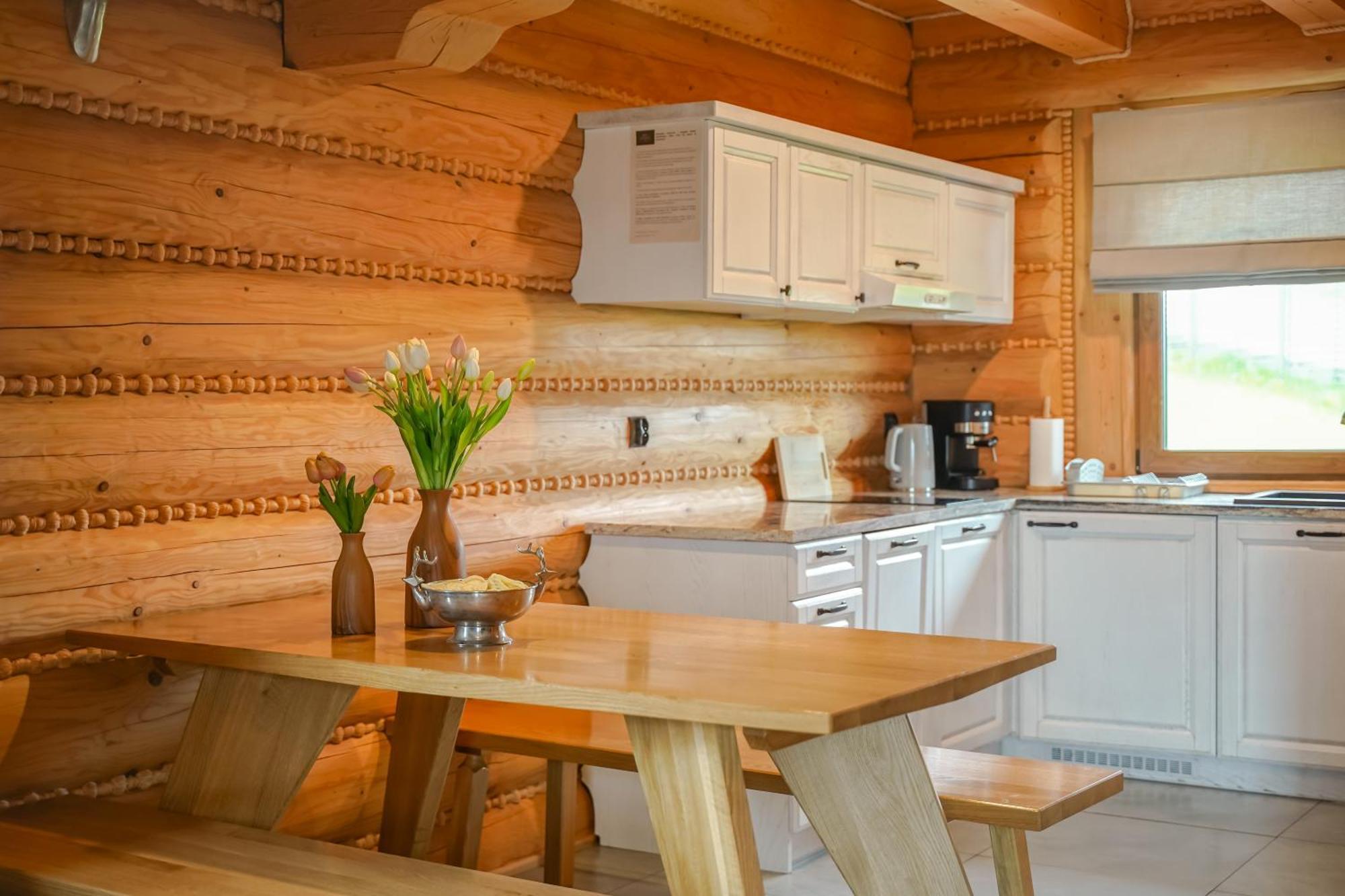 Zloty Gron Log Houses & Apartments Istebna Buitenkant foto